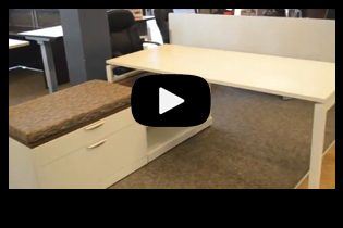 Watch a step-by-step instructional video on how to assemble our Elements Plus Desking System videos_elements