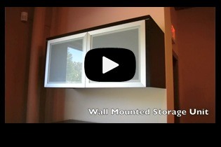Watch a step-by-step instructional video on how to assemble our Wall Mounted Overhead Unit with Glass Doors videos_pl208